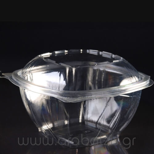 ΘΗΚΗ ΣΤΡΟΓΓΥΛΗ 250gr. (FT 715) - 100τεμ. - (LUX PLAST)