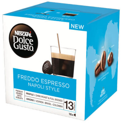 NESCAFE DOLCE GUSTO ESPRESSO (16cups) - (FREDDO)