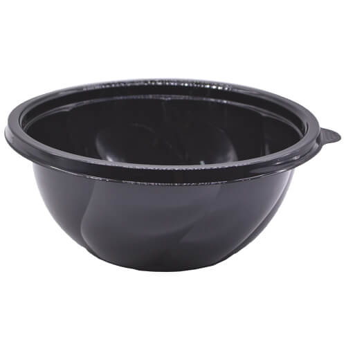 ΜΠΩΛ ΣΑΛΑΤΑΣ PET ΜΑΥΡΟ 1050ml - (50τεμ.) (SB-1050) (PREPAC)