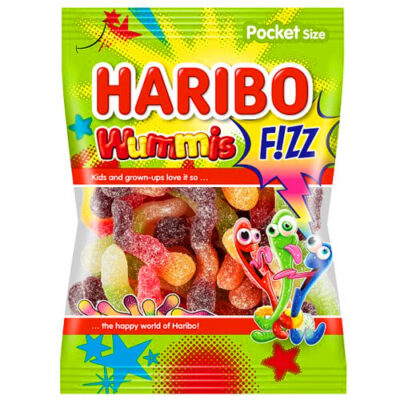 HARIBO ΖΑΧΑΡΩΤΑ 100gr - (WUMMIS) (FIZZ)