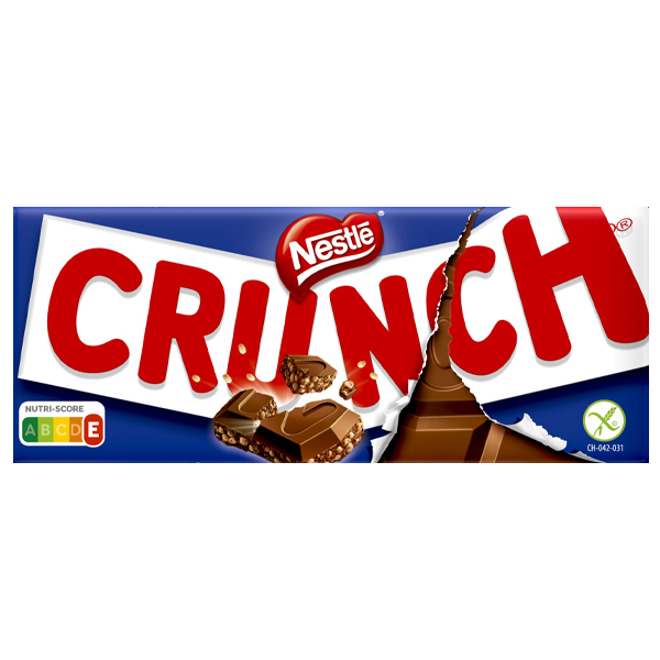 CRUNCH ΣΟΚΟΛΑΤΑ 100gr. - (BLUE)