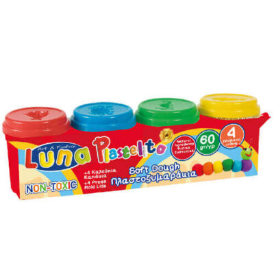 LUNA ΠΛΑΣΤΟΖΥΜΑΡΑΚΙ 60GR. - (4 ΧΡΩΜΑΤΑ) (620526)