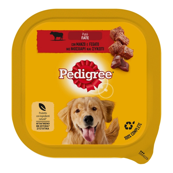 PEDIGREE ΣΚΥΛΟΤΡΟΦΗ ΠΑΤΕ 300gr. - (ΜΟΣΧΑΡΙ ΚΑΙ ΣΥΚΩΤΙ)