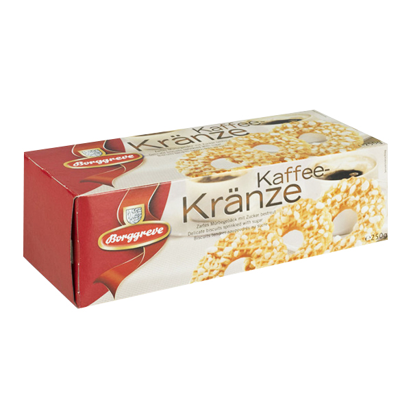 BORGGREVE ΜΠΙΣΚΟΤΑ 250gr. - (KAFFEE KRANZE)