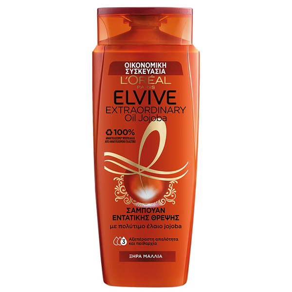 ELVIVE SHAMPOO 700ml - (EXTRAORDINARY OIL) (JOJOBA)