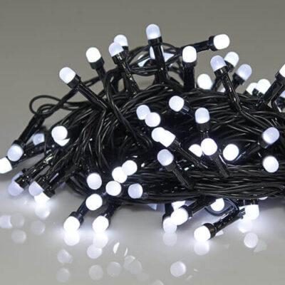 ΧΡΙΣΤΟΥΓΕΝΝΙΑΤΙΚΟ ΦΩΤ. 240L MILKY LED ΜΕ ΠΡΟΓ. ΜΑΥΡΟ ΚΑΛ. - ΛΕΥΚΟ  ΛΑΜ. 31V