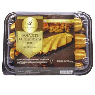 ΤΡΙΑΝΤΑΦΥΛΛΟΣ ΚΟΥΛΟΥΡΙ ΙΣΙΟ 400gr. - (ΜΕ ΚΟΥΒΕΡΤΟΥΡΑ) (ΝΗΣΤΙΣΙΜΟ)