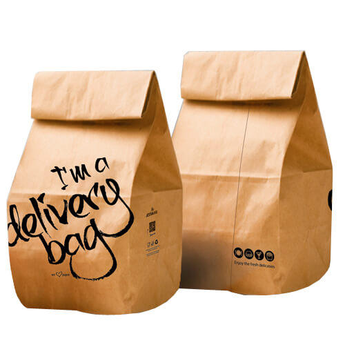 ΧΑΡΤ/ΛΕΣ ΚΡΑΦΤ ΚΑΦΕ (ΤΥΠΩΜΕΝΗ DELIVERY) 80gr. - (25x20x44cm) - (300τεμ.)