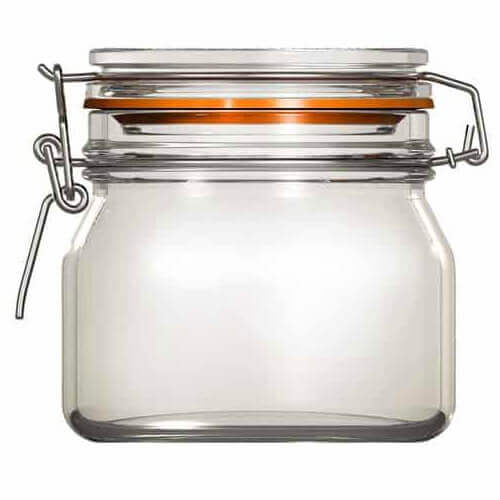 UNIGLASS (22502) ECON ΒΑΖΟ ΓΥΑΛΙΝΟ ΜΕ ΚΑΠΑΚΙ 200ml