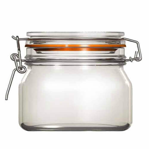 UNIGLASS (22501) ECON ΒΑΖΟ ΓΥΑΛΙΝΟ ΜΕ ΚΑΠΑΚΙ 125ml