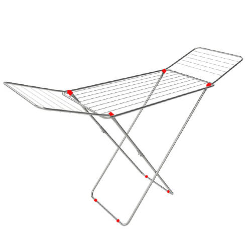 TNS ΑΠΛΩΣΤΡΑ ΤΡΙΦΥΛΛΗ ΜΕΤΑΛΛΙΚΗ ΑΣΗΜΙ 18m - (2971/SIL) - (04-800-0005)