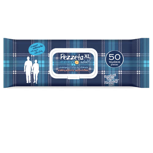 NANNYS PEZZETA ΜΑΝΤΗΛΑΚΙΑ ΕΝΗΛΙΚΩΝ 26x23cm (50τεμ.)