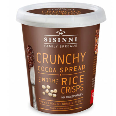SISINNI ΚΡΕΜΑ ΚΑΚΑΟ 400gr. - (CRUNCHY)