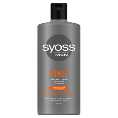 SYOSS SHAMPOO 440ml - (MEN POWER)