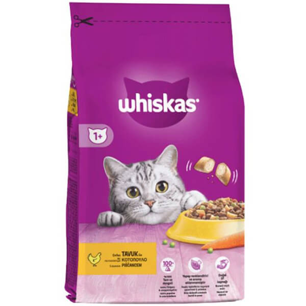 WHISKAS ΓΑΤΟΤΡΟΦΗ ΚΡΟΚΕΤΑ 1,4kg - (ΚΟΤΟΠΟΥΛΟ)
