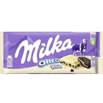 MILKA ΣΟΚΟΛΑΤΑ 100gr - (OREO WHITE)
