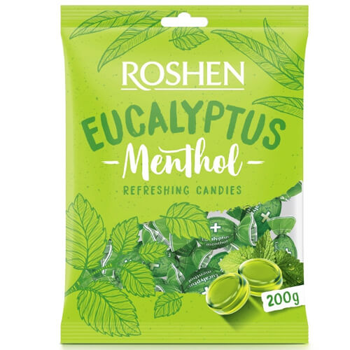 ROSHEN EUCALYPTUS-ΜΙΝΤ ΚΑΡΑΜΕΛΕΣ 200gr.