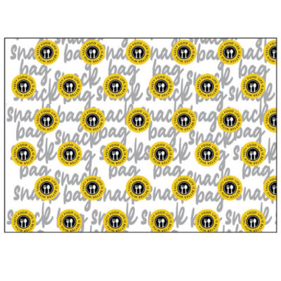 ΡΙΖΟΧΑΡΤΟ ΤΥΠΩΜΕΝΟ (SNACK TASTY) - (20x30cm) - (10kg)