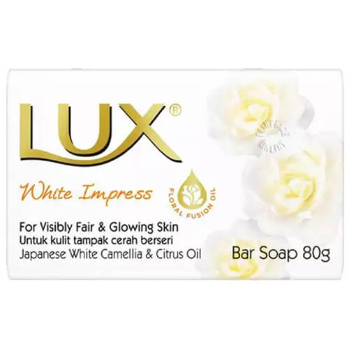 LUX ΣΑΠΟΥΝΙ 80gr - (BRIGHT IMPRESS)