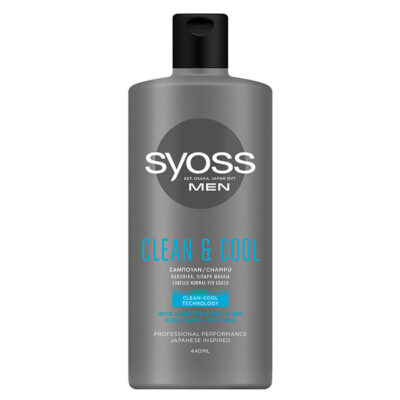 SYOSS SHAMPOO 440ml - (MEN CLEAN ΚΑΙ COOL)