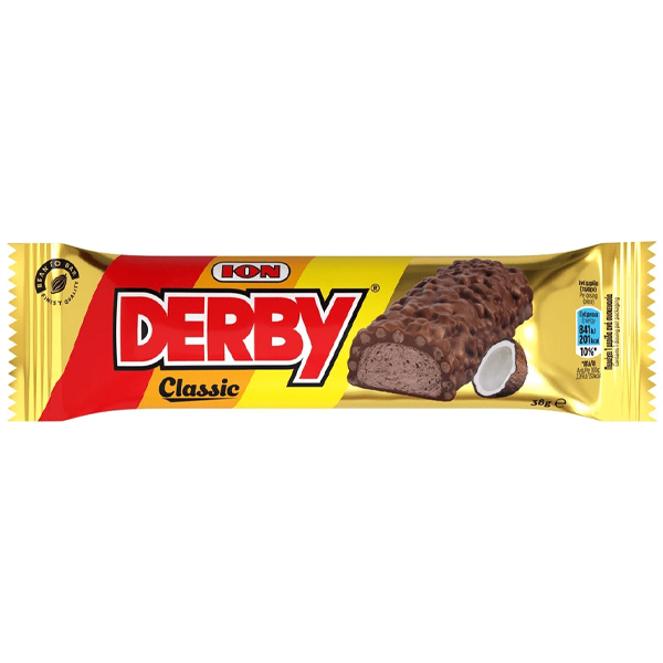 DERBY (20x38gr.) - (ΣΟΚΟΛΑΤΑ ΓΑΛΑΚΤΟΣ) (No 9000)