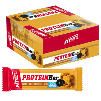 FIT ME UP ΜΠΑΡΑ ΠΡΩΤΕΙΝΗΣ 60gr. - (PEANUT BUTTER ΚΑΙ CHOCO)