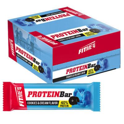 FIT ME UP ΜΠΑΡΑ ΠΡΩΤΕΙΝΗΣ 60gr. - (COOKIES ΚΑΙ CREAM)