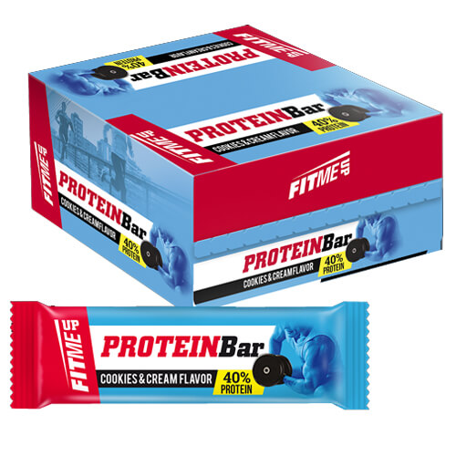 FIT ME UP ΜΠΑΡΑ ΠΡΩΤΕΙΝΗΣ 60gr. - (COOKIES ΚΑΙ CREAM)