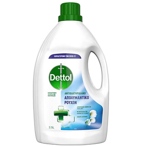 DETTOL ΥΓΡΟ ΑΠΟΛΥΜΑΝΤΙΚΟ ΡΟΥΧΩΝ  2,5lit
