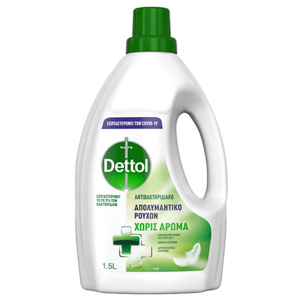 DETTOL ΥΓΡΟ ΑΠΟΛΥΜΑΝΤΙΚΟ ΡΟΥΧΩΝ  1,5lit - (SENSITIVE)