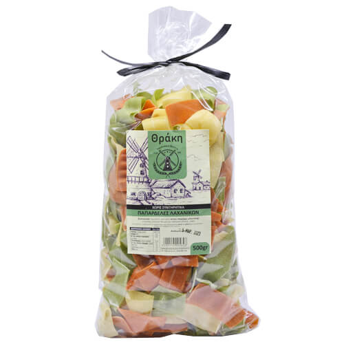 ΘΡΑΚΗ ΠΑΡΑΔΟΣΙΑΚΕΣ ΠΑΠΑΡΔΕΛΕΣ ΛΑΧΑΝΙΚΩΝ 500gr.