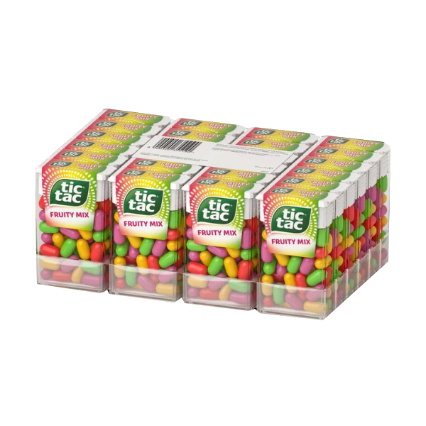 TIC TAC ΚΑΡΑΜΕΛΑΚΙΑ 18gr - (24x18gr) (FRUIT MIX)