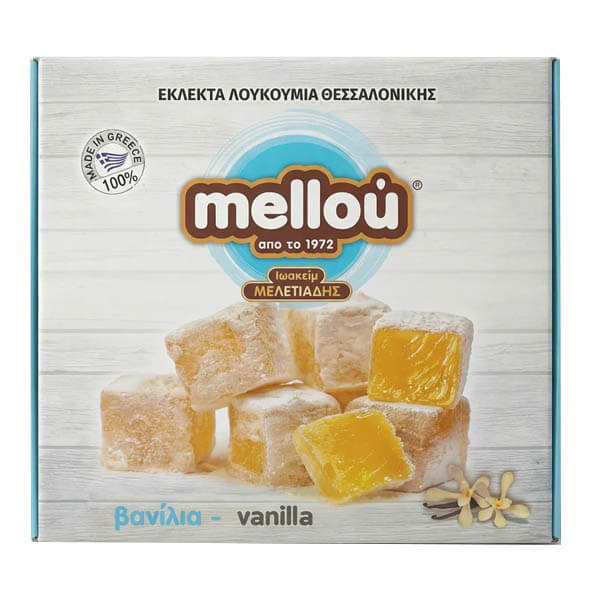 ΜΕΛΕΤΙΑΔΗ ΛΟΥΚΟΥΜΙΑ 2,5kg - (ΒΑΝΙΛΙΑ ΜΕ ΙΝΔΟΚΑΡΥΔΟ)