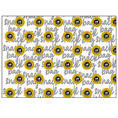 ΡΙΖΟΧΑΡΤΟ ΤΥΠΩΜΕΝΟ (SNACK TASTY) - (17.5x28cm) - (10kg)