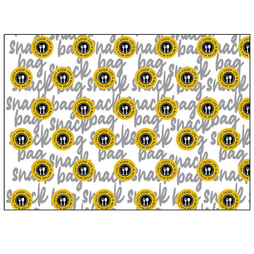 ΡΙΖΟΧΑΡΤΟ ΤΥΠΩΜΕΝΟ (SNACK TASTY) - (17.5x28cm) - (10kg)