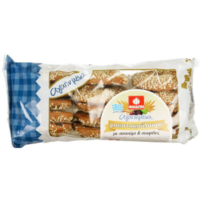 ΦΑΙΔΩΝ ΜΟΥΣΤΟΚΟΥΛΟΥΡΑ ΜΕ ΣΗΣΑΜΙ ΚΑΙ ΣΤΑΦΙΔΕΣ 400gr.