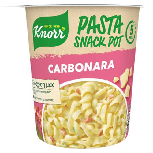 KNORR SNACK POT 55gr. - (CARBONARA)