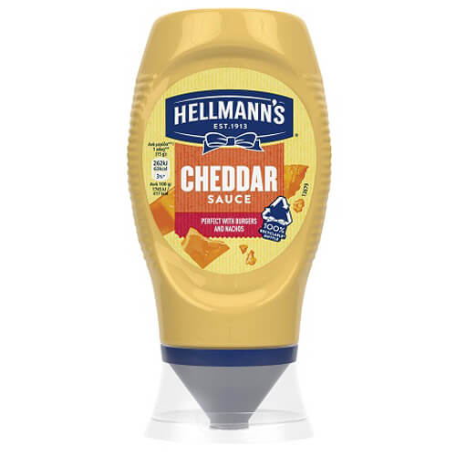 HELLMANN'S SAUCE 250gr. - (CHEDDAR)