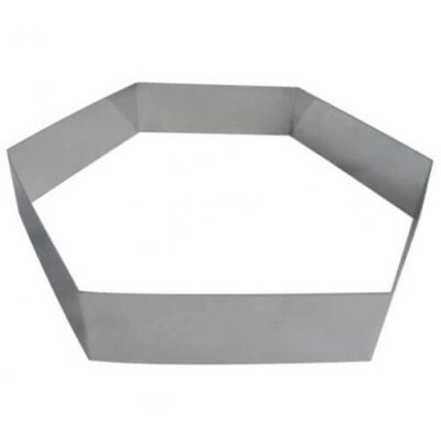 ΤΣΕΡΚΙ ΕΞΑΓΩΝΟ inox Νο18 - (60-4011)