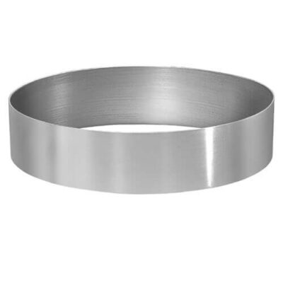 ΤΣΕΡΚΙ ΣΤΡΟΓΓΥΛΟ inox Φ22 - (60-1222)