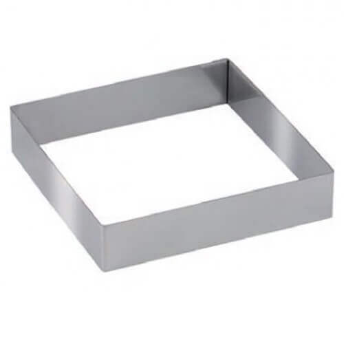 ΤΣΕΡΚΙ ΤΕΤΡΑΓΩΝΟ inox 20x20cm - (60-2020)