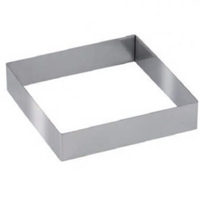 ΤΣΕΡΚΙ ΤΕΤΡΑΓΩΝΟ inox 24x24cm - (60-2024)