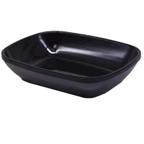 ΜΠΩΛ ΠΙΑΤΕΛΑΚΙ ΒΑΘΥ 12x8.5x2.8cm - (ΜΑΥΡΟ)