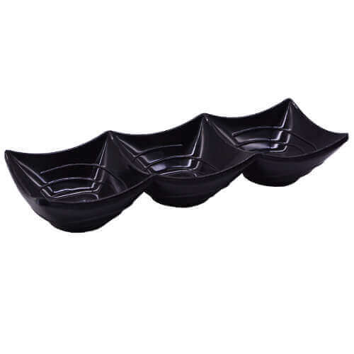 ΜΠΩΛΑΚΙΑ ΣΕΤ 3 ΘΕΣΕΩΝ 24x8x4cm - (ΜΑΥΡΟ)