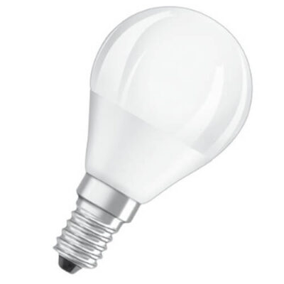 OSRAM ΛΑΜΠΑ LED ΣΦΑΙΡΙΚΗ Ε14 4.9w 4000K - (+ ΕΞΟΔΑ 0.10€) (ΨΥΧΡΟ ΛΕΥΚΟ)