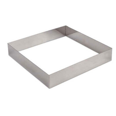 ΦΟΡΜΑ ΤΣΕΡΚΙ ΤΕΤΡΑΓΩΝΟ inox Νο 5 (16x16cm)