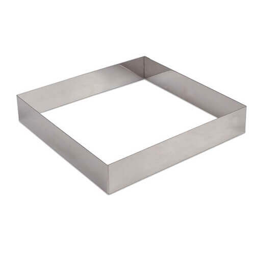 ΦΟΡΜΑ ΤΣΕΡΚΙ ΤΕΤΡΑΓΩΝΟ inox Νο 5 (16x16cm)