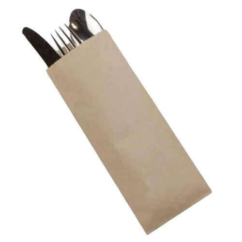 ΘΗΚΗ ΓΙΑ ΜΑΧΑΙΡΟΠΙΡΟΥΝΑ ΚΡΑΦΤ ΚΑΦΕ (9x28cm) - (1000τεμ.) - (ΑΤΥΠΩΤΗ)