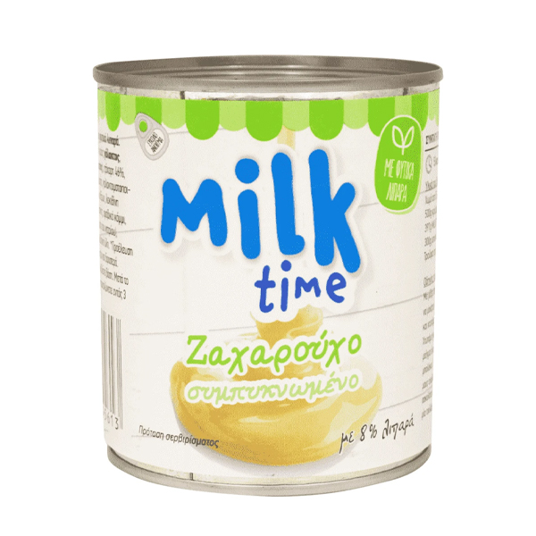 MILK TIME ΖΑΧΑΡΟΥΧΟ ΓΑΛΑ 8% 397gr.