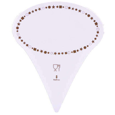 ΣΗΜΑΝΣΗ ΤΟΙΧΟΥ ΚΑΡΦΙ PVC (10τεμ.) - (ΟΒΑΛ)